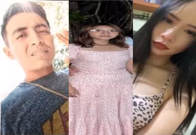 Las personas desaparecidas fueron identificadas como Jesús René Corona Herrera, de 25 años, Rut Estefanía Cob Pech, Hannie Yuccely Coral Lanz ambas de 17 años