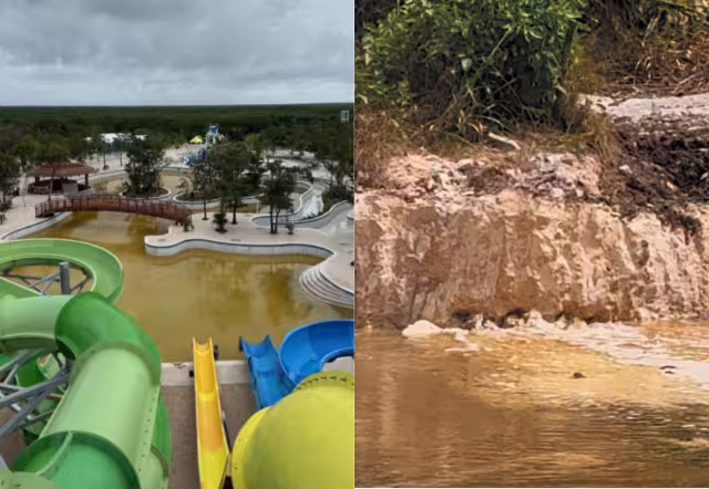 El arquitecto afectado aseguró que le pidieron edificar una alberca sobre un ojo de agua