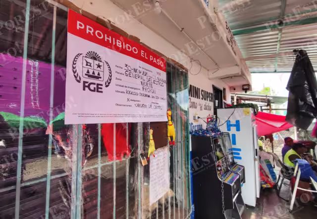 El operativo causó sorpresa a locatarios y compradores 