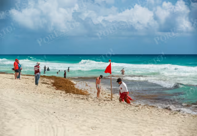 Debido al fuerte oleaje, los bañistas deberán evitar ingresar al mar