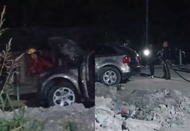 Bomberos controlaron el incendio y elementos de la SPSC acordonaron la zona