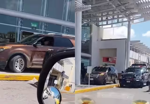 El hecho causó sorpresa entre visitantes y empleados del centro comercial