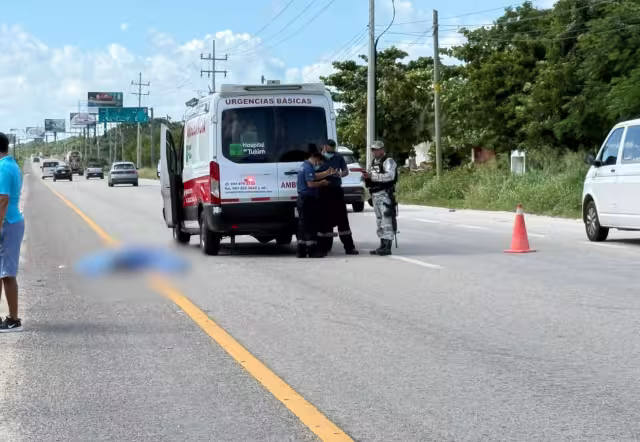 El cuerpo de la fallecida fue traslado al Servicio Médico Forense