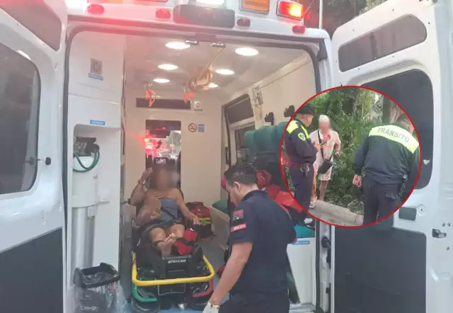 Pareja de turistas canadienses terminan en el hospitalizar tras accidentarse en Tulum