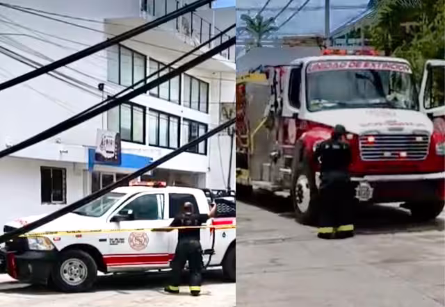 Departamento en Playa del Carmen se incendia; no reportan lesionados