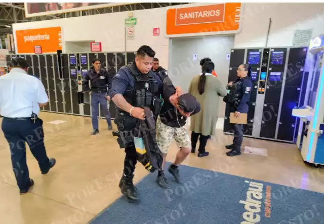 El sujeto ya era conocido por vecinos como un presunto delincuente, quien ya había hecho robos en los alrededores