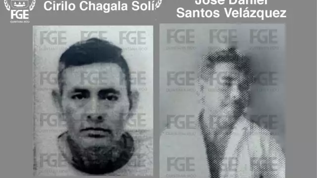 Los sentenciados fueron identificados como Cirilo Chagala Solís y Juan Daniel Santos Velázquez