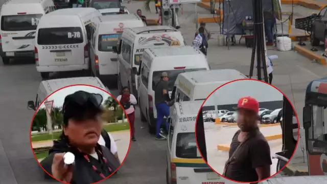 Video difundido en redes muestra a por lo menos tres personas evitando el abordade de usuarios en Plaza Las Américas