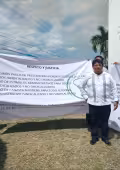 Docentes del Cobacam protestan por exclusión en pago de prestaciones