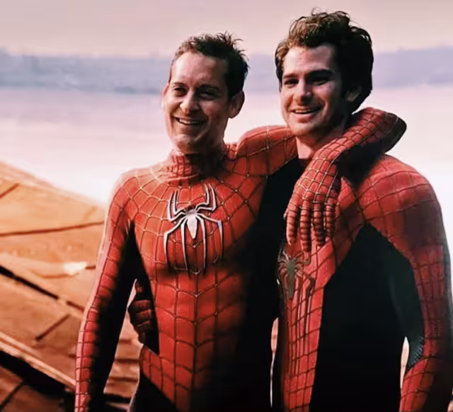 Andrew Garfield aseguró tener una hermandad con Toby Maguire y Tom Hollan, luego de sus interpretaciones de Spider-Man. Foto: CP