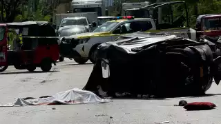 Conductor de mototaxi pierde la vida tras ser accidentado por chofer de autobús en Cancún