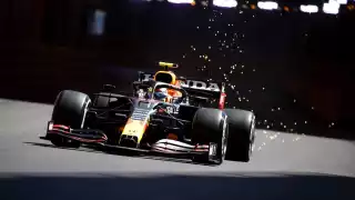 Checo Pérez mostró buena adaptación al circuito de Montecarlo