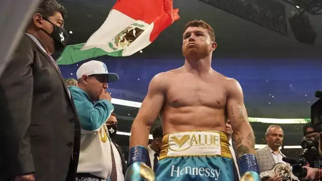 Esta sería la sanción que recibiría Saúl 'Canelo' Álvarez por amenazar a Messi