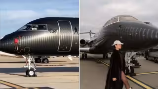 Cristiano Ronaldo aterriza en Madrid en jet privado desde Riad en medio de tensión en Oriente Medio