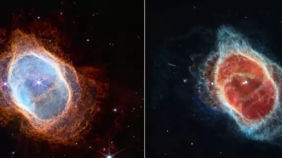 La nebulosa del Anillo del Sur es presenta gracias al telescopio James Webb