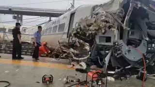 El conductor del tren perdió la vida en el accidente