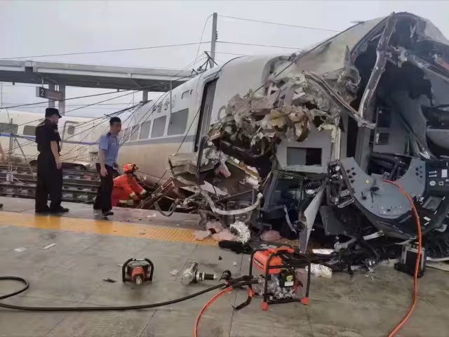El conductor del tren perdió la vida en el accidente