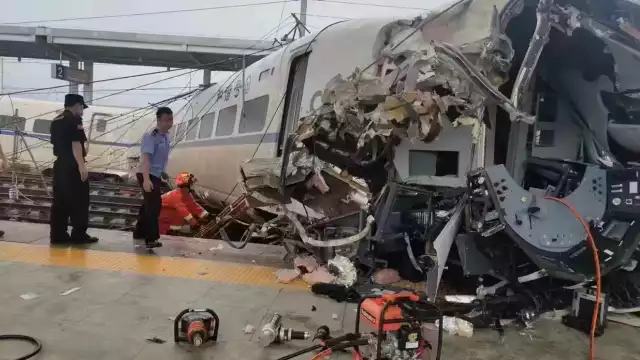 El conductor del tren perdió la vida en el accidente