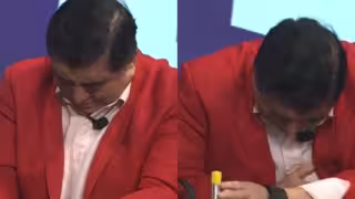 Carlos Bonavides sufre infarto en pleno programa en vivo: VIDEO