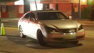 La persecución se registró por varias calles del centro culminado en la avenida Obregón