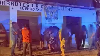 El hombre resultó con una herida poco profunda en el cuello tras una acalorada discusión familiar