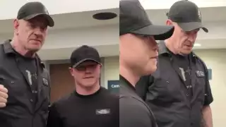 Canelo Álvarez y Undertaker en AAA: así fue su encuentro en Guerra de Titanes