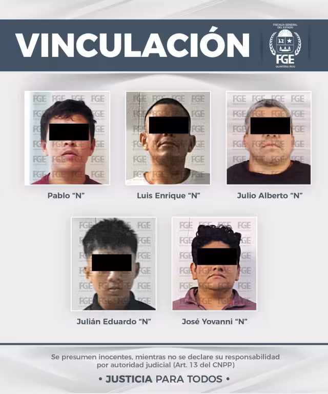 Algunos de los vinculados pasarán el proceso tras las rejas.