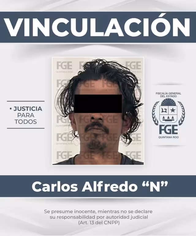 Por el delito de feminicidio y ordenó la imposición de la medida cautelar de prisión preventiva