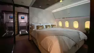 Lujo y confort ostenta el avión presidencial adquirido por el gobierno de Felipe Calderón (Presidencia)