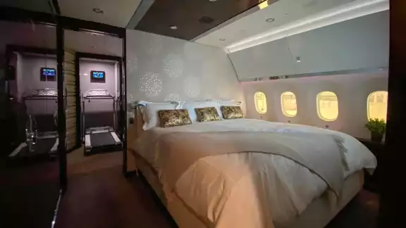 Lujo y confort ostenta el avión presidencial adquirido por el gobierno de Felipe Calderón (Presidencia)