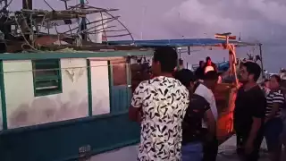 Cinco pescadores de Sabancuy están desaparecidos en el mar de Progreso, Yucatán, tras "Milton"
