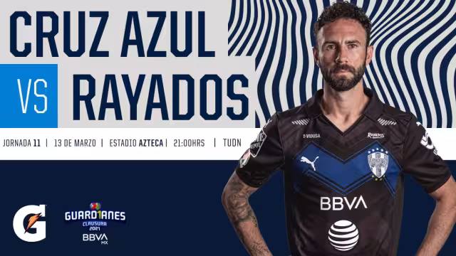 Cruz Azul y Rayados se enfrentan en la jornada 11