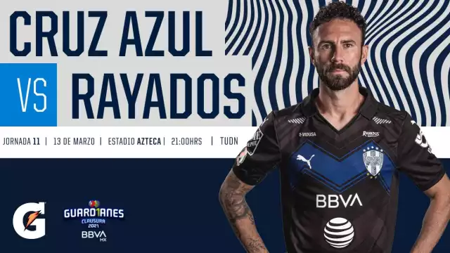 Cruz Azul y Rayados se enfrentan en la jornada 11