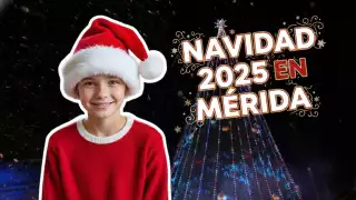 Encendidos de árboles, parques y pista de hielo en Mérida del 1 al 7 de diciembre: conoce la agenda completa