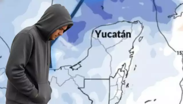 Habrá bajas temperaturas en Yucatán por el Frente Frío 25