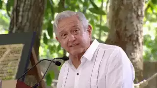 El mandatario presidió el evento esta tarde en Tihosuco