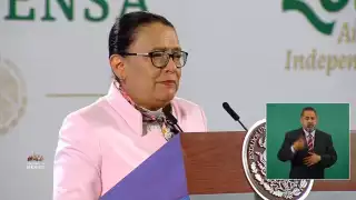 Rosa Icela Rodríguez dijo que ahora se recupera dinero del pueblo