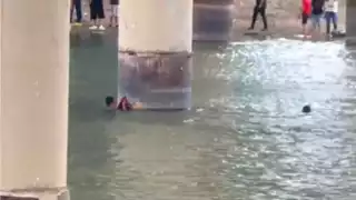 Calixto Rojas, un famoso locutor nicaragüense quien murió en días recientes al intentar cruzar el Río Bravo
