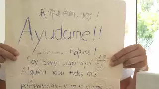 En Facebook, el hombre de origen asiático denuncio el robo de sus pertenencias en Campeche