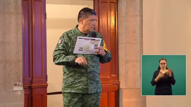 El titular de la Sedena habló de la distribución de vacunas