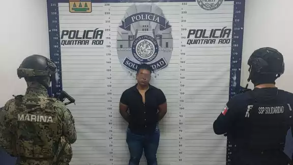Los detenidos fueron identificados como Luis "N" y Saúl "N" Los detenidos fueron identificados como Luis "N" y Saúl "N"