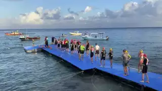 Inicia el "Ironman Cozumel 2020" con la participación de más de mil atletas de 30 países