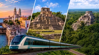 Ruta por Campeche en Tren Maya: ¿cómo visitar Calakmul, Edzná y la capital en un fin de semana?