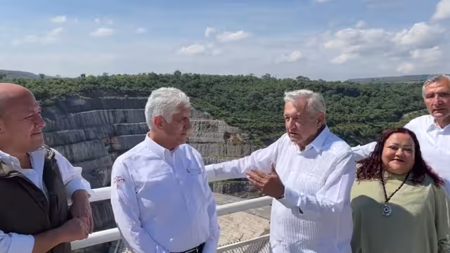 AMLO destacó que con los trabajos en la presa El Zapotillo se podrá solucionar un problema serio en Guadalajara