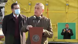 El anuncio lo dio esta mañana durante un enlace desde el AICM