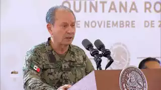 El titular de la Semar indicó que se reforzará la seguridad en Quintana Roo como lo instruyó AMLO