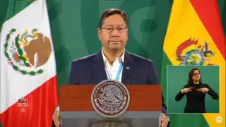 Luis Arce Catacora agradeció profundamente a México