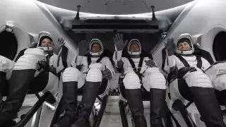 El momento del despegue de Tripulación 4 de SpaceX fue compartido en sus redes sociales