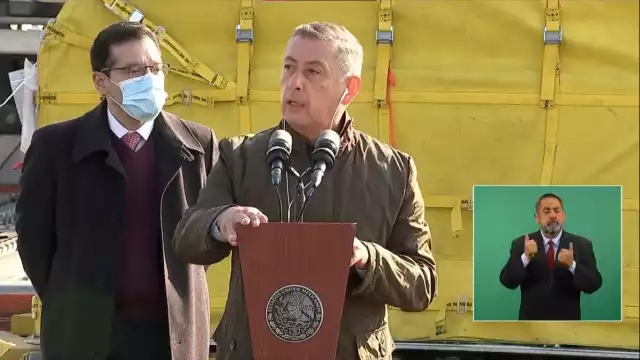 El anuncio lo dio esta mañana durante un enlace desde el AICM