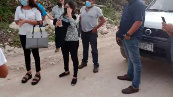 En el recorrido de inspección por la zona de San Marcos, observaron que los terrenos fueron vendidos a empresarios y personas foráneas En el recorrido de inspección por la zona de San Marcos, observaron que los terrenos fueron vendidos a empresarios y personas foráneas